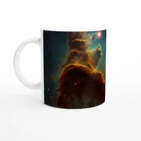 Cosmic Cliffs on an 11oz mug