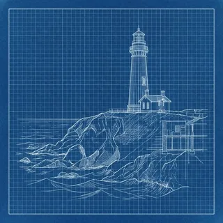 Example of the Blueprint style